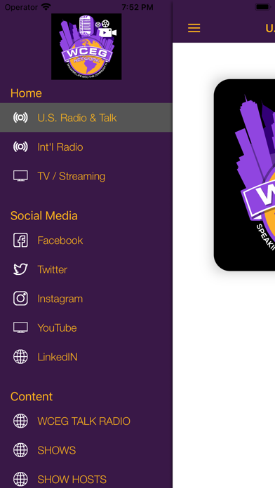 WCEG TALK RADIO Screenshot