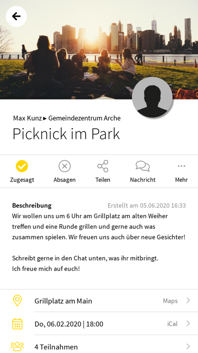 Gemeindezentrum Arche Screenshot