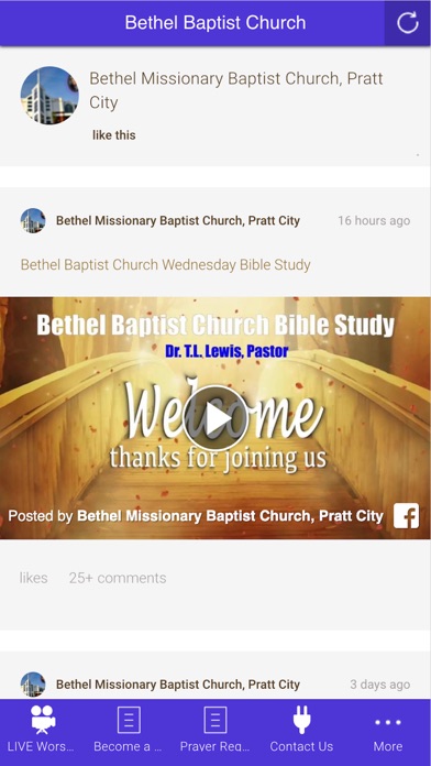 Bethel Baptist Birmingham Screenshot