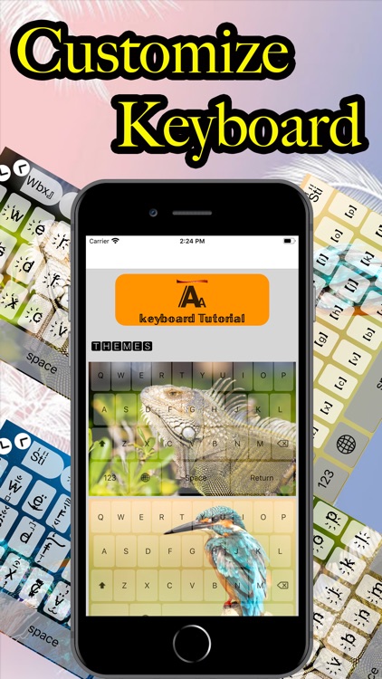 Keyboard Fonts & Background