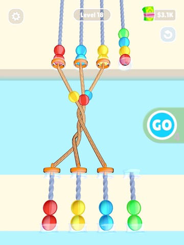 Balls and Ropes Sorting Puzzleのおすすめ画像2