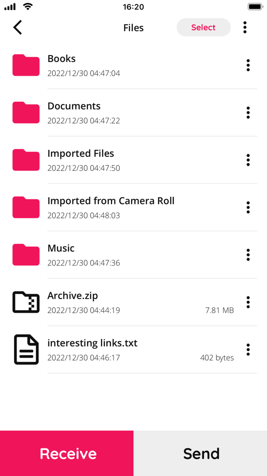 #1. File Transfer App (iOS) Podle: Evgeniy Shcherbinin