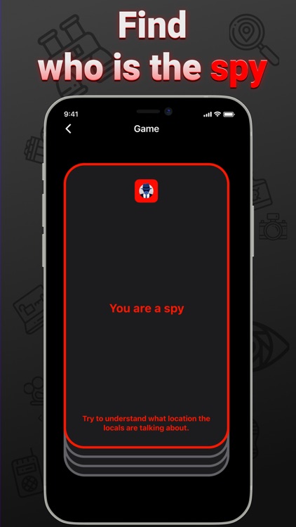 Spy - board card party game