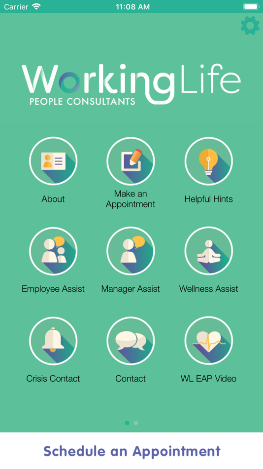 #1. Working Life EAP (iOS) Podle: Rangdon Pty Ltd