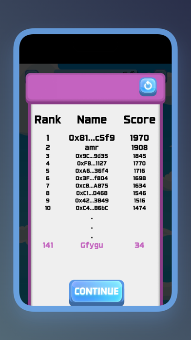 ARC GAME collecting coins game Screenshot