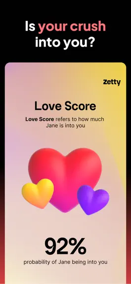 Game screenshot Zetty - Love & Friendship Test mod apk