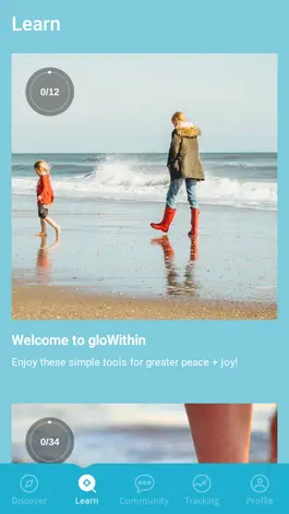 Game screenshot gloWithin. Yoga + Somatics apk