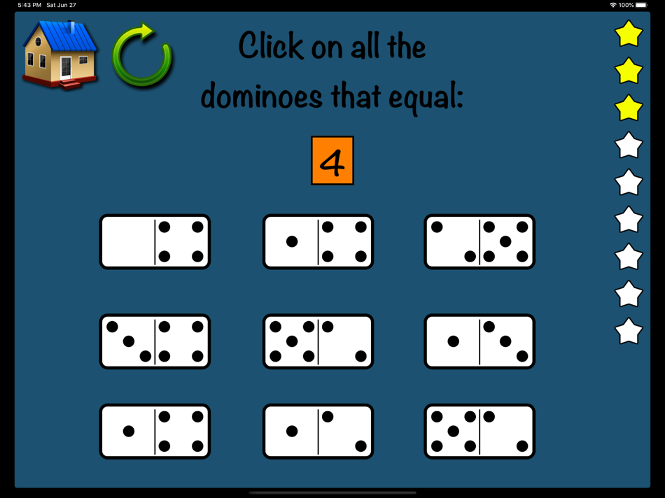 #5. Dominoes Addition (iOS) Podle: Aleesha Kondys