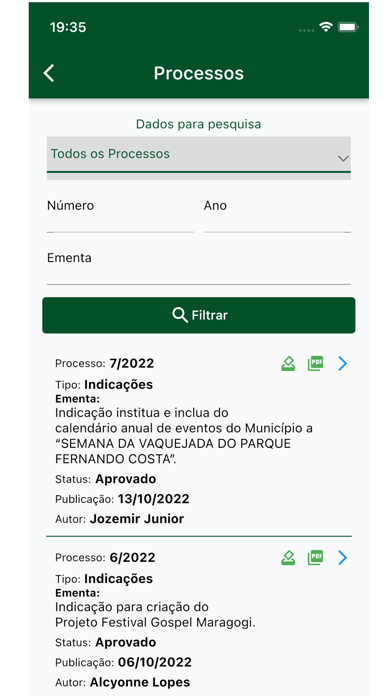 Câmara de Maragogi Screenshot