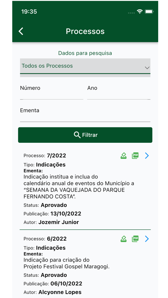 #3. Câmara de Maragogi (iOS) 由: JF PIMENTEL FILHO SISTEMAS EIRELI