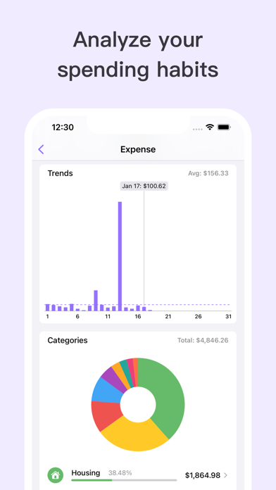 Bekke - Budget Planner Tracker Screenshot