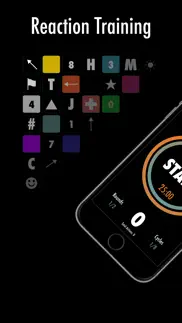 reaction timer training iphone screenshot 1