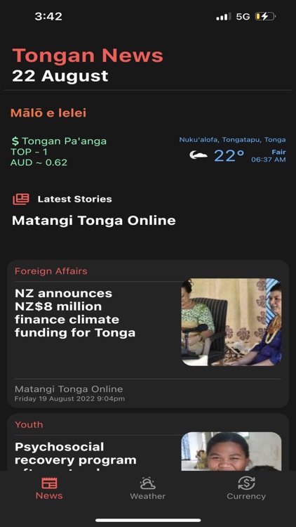 Tonga News