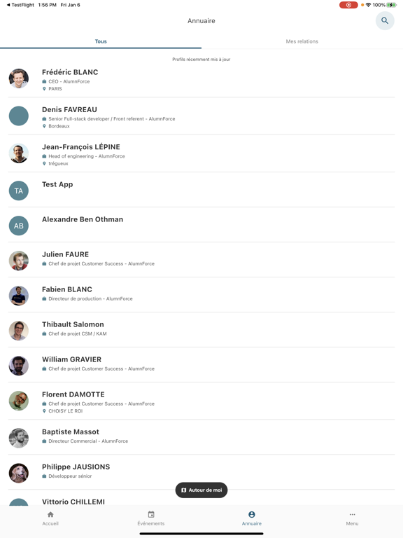 App screenshot