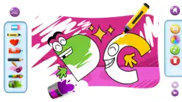 Game screenshot Alphabet Coloring Story apk
