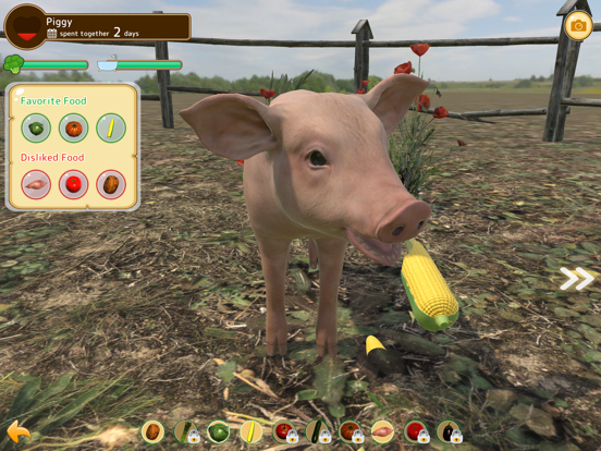 Piglet Garden iPad screenshot 5 - Games app