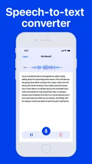 live transcribe: voice to text iphone screenshot 1