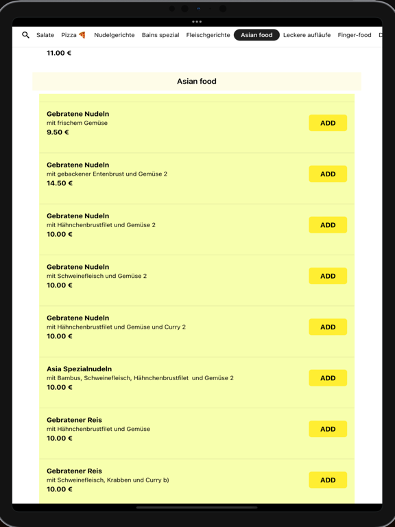 Screenshot #6 pour Bains Pizzaservice