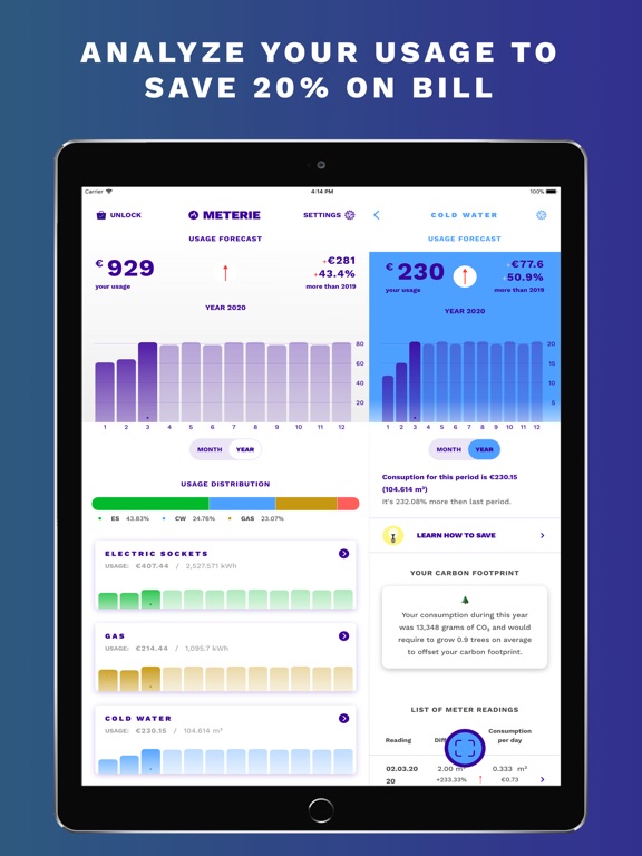 【图】METERIE: BILLS & METER TRACKER(截图3)