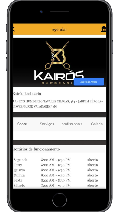 Kairós Barbearia Screenshot