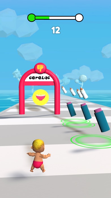 Screenshot #2 pour Baby Run! Dirty Diaper Race