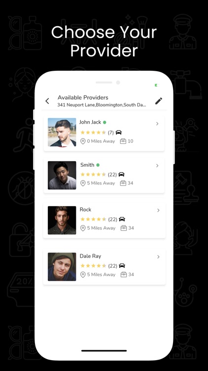 Who’s Available: Shop Services