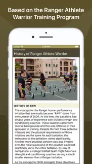 army ranger fitness iphone screenshot 2