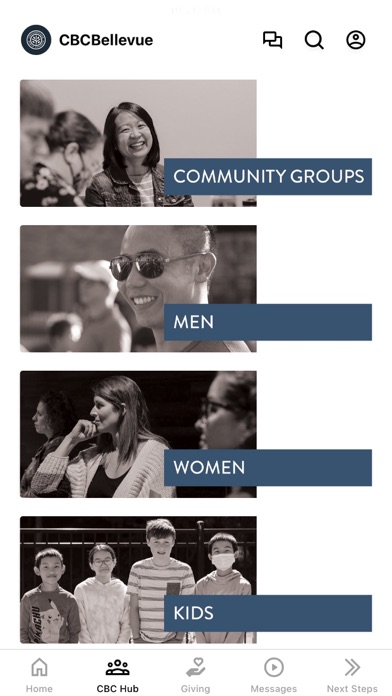 Crossroads Bible Bellevue CBC Screenshot 2 - AppWisp.com Crossroads Bible Bellevue CBC Screenshot 2 - AppWisp.com