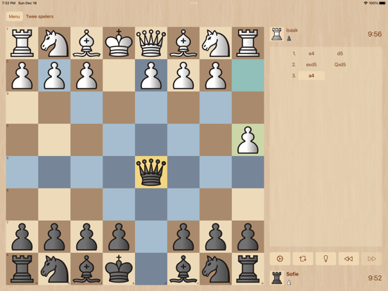 Schaken - Chess Deluxe iPad app afbeelding 3