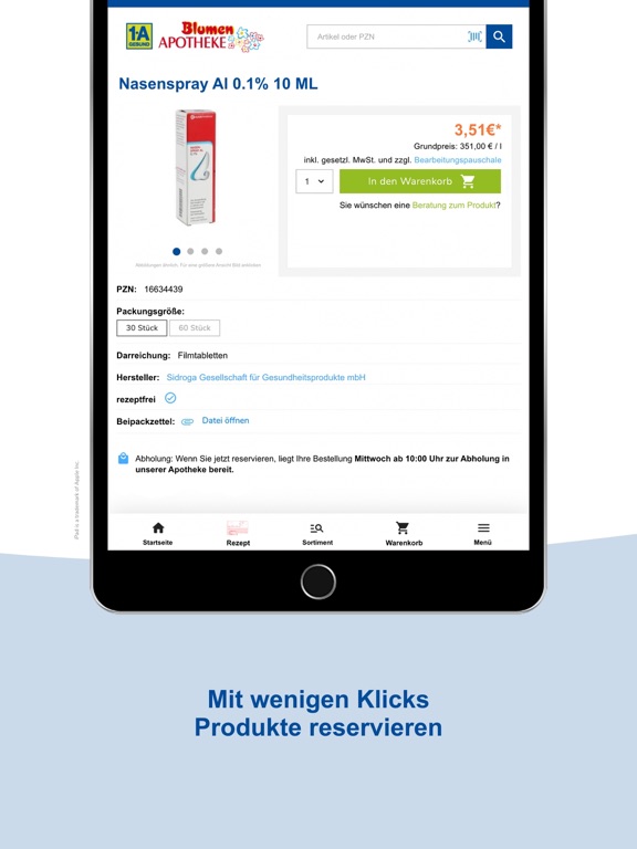 Screenshot #5 pour Blumen-Apotheke Schönenberg