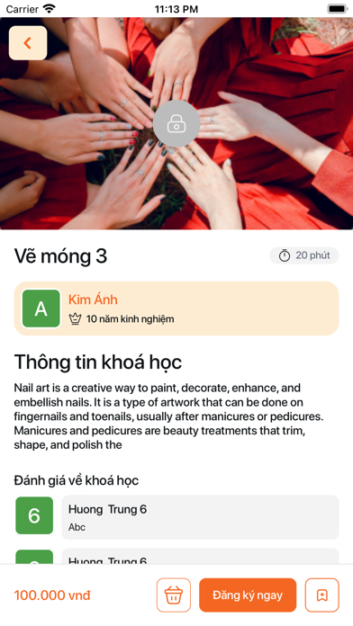 Nail Lessons Screenshot