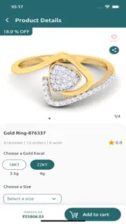 aarchiev gold jewellery store iphone screenshot 3