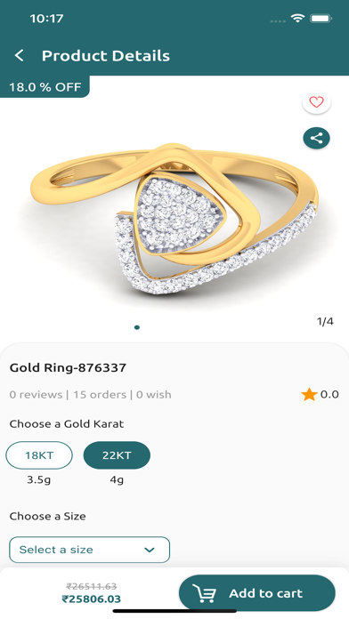Aarchiev Gold Jewellery Store Screenshot