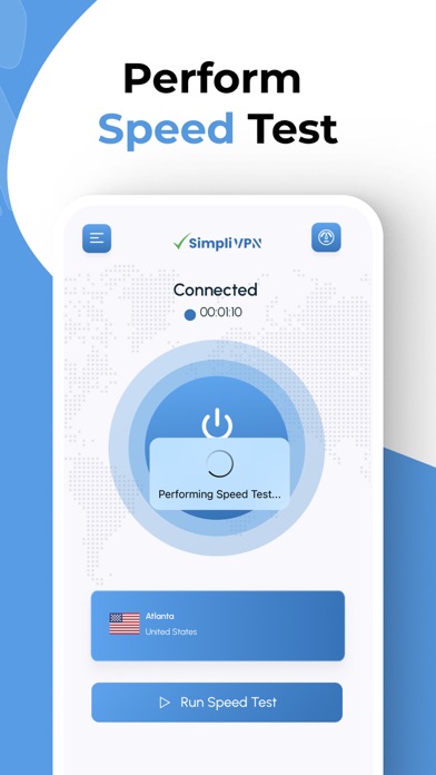 SimpliVPN - Unlimited Fast VPN Screenshot