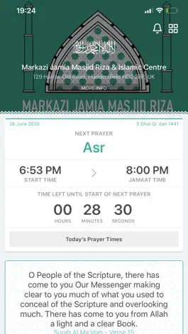 Game screenshot Markazi Jamia Masjid Riza apk