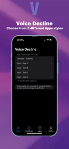 Voice Decline screenshot #1 for iPhone