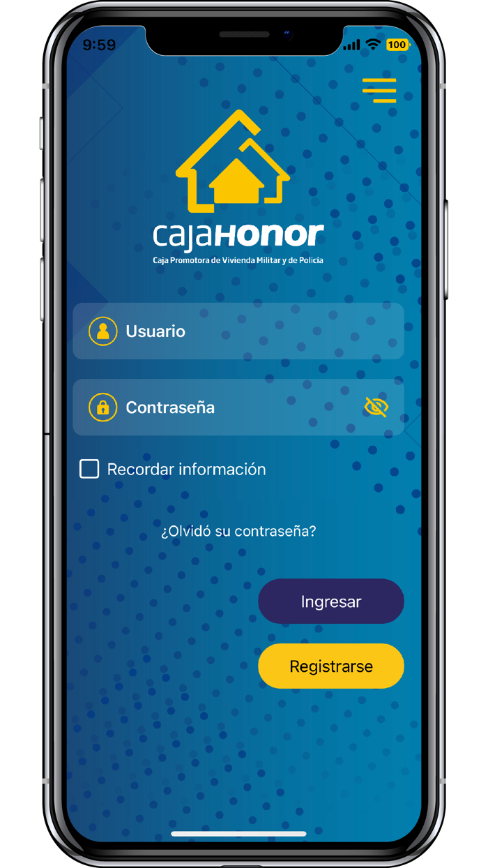 Caja Honor App