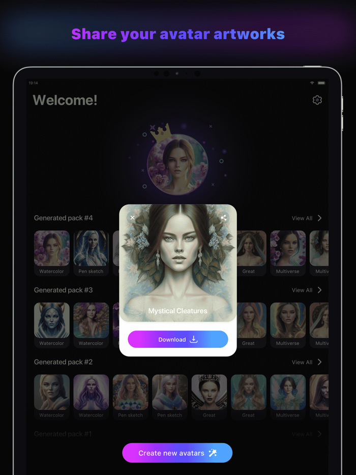 Magic Face-AI Avatar App