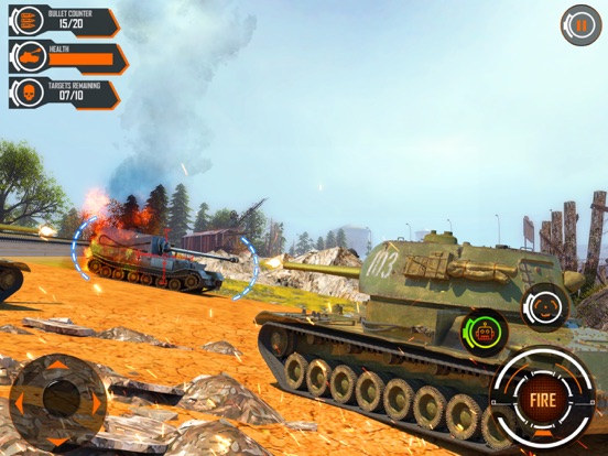 Army Tank Battle War Machines screenshot 2