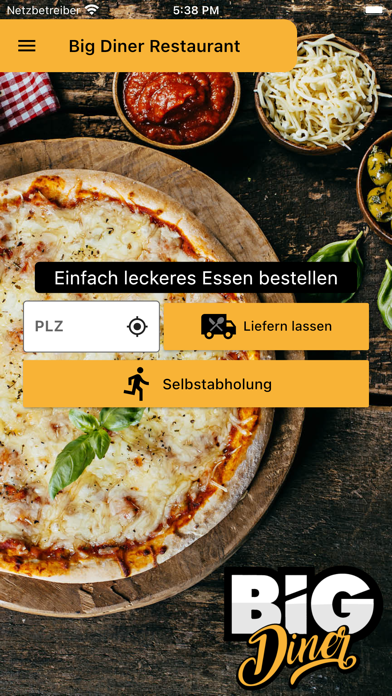 Screenshot #1 pour Big Diner Restaurant