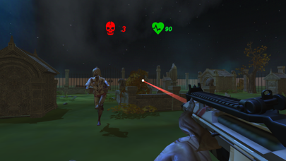 Graveyard Shift Virtual Reality Simulation of an Apocalyptic Undead Zombie Assault screenshot 5