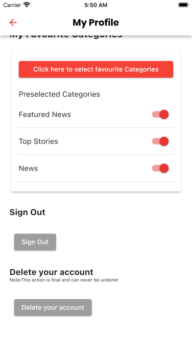 Nigerian NewsDirect Screenshot