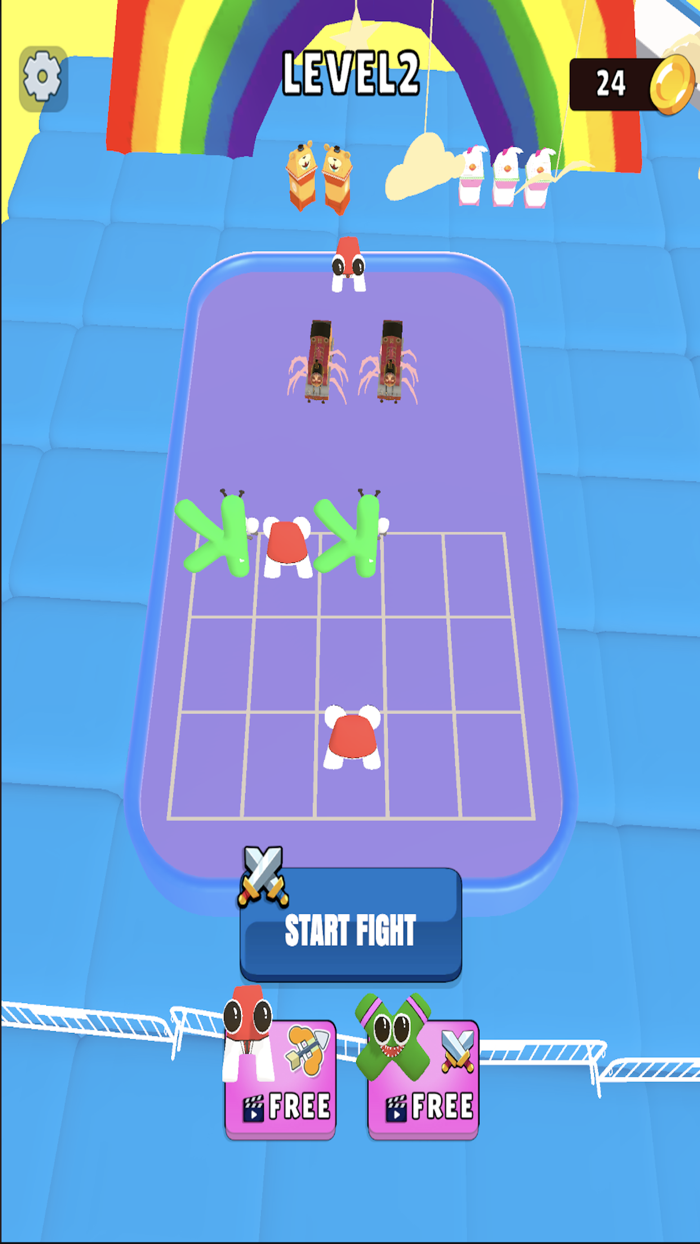 Merge Alphabet Choo Choo Fight