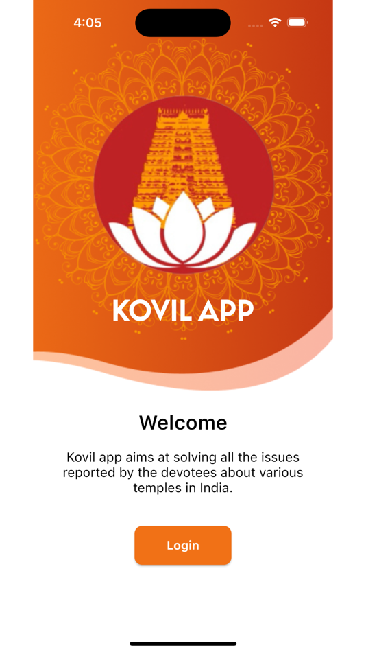 #1. Kovil App (iOS) 由: Fronseye Tech N
