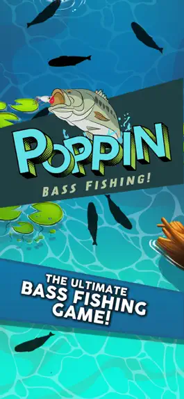 Game screenshot Poppin Bass Fishing Game mod apk