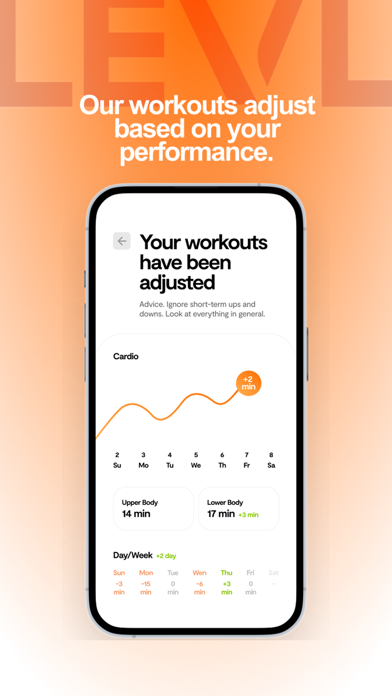 LEVL Fitness Screenshot