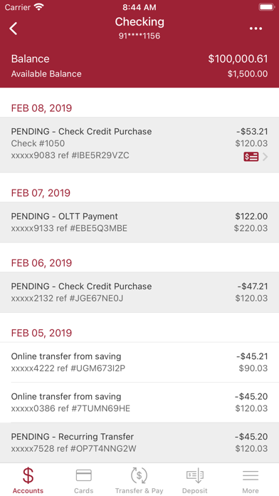 First Financial FCU Screenshot