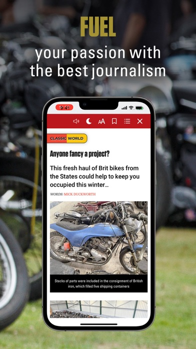 Classic Bike: News & guides Screenshot