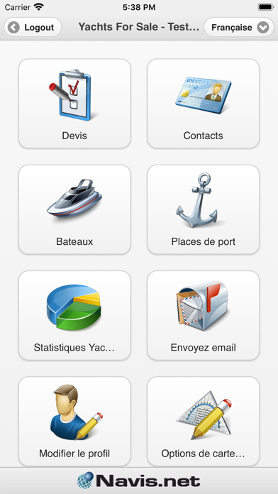 Screenshot #1 pour Yachts For Sale