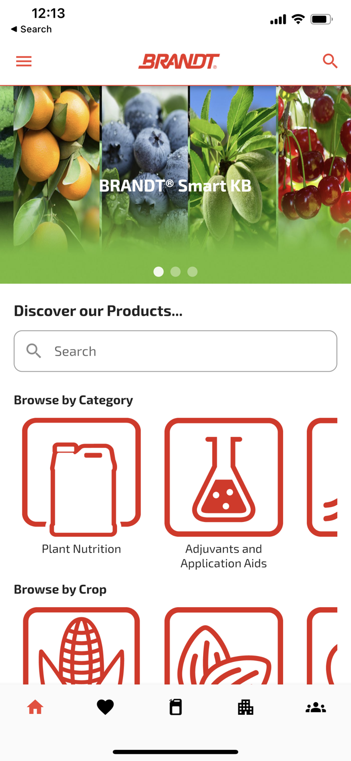 BRANDT Ag Product Finder